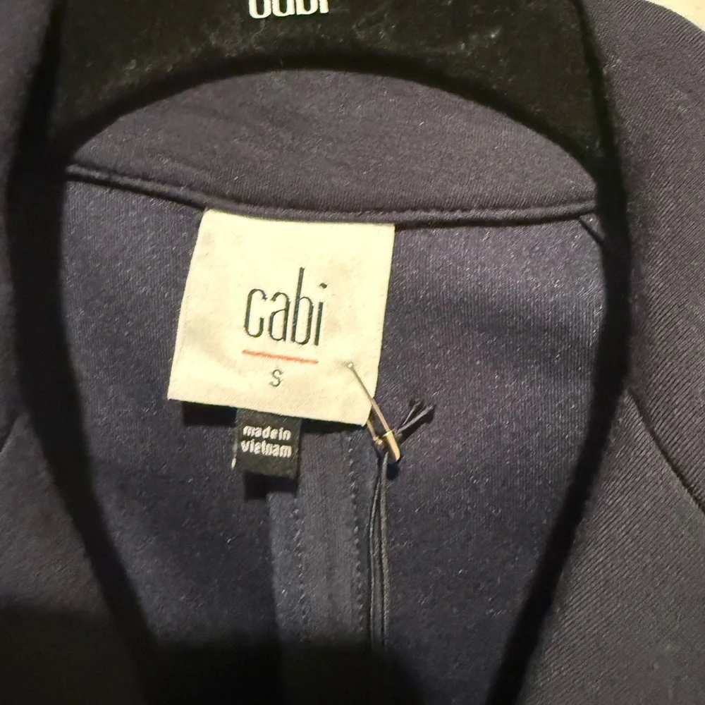 CAbi Blue Trench Coat - Picture 3 of 6